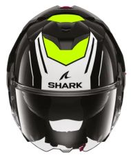 Modular helmet SHARK OXO RYDGER Black White Yellow