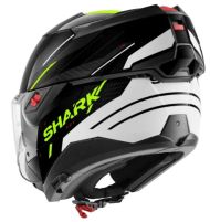 Modular helmet SHARK OXO RYDGER Black White Yellow