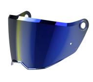 Vizier cască AIROH COMMANDER 2 BLUE MIRRORED