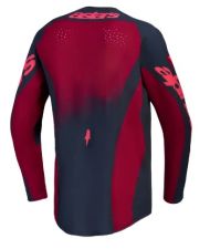 Дамско мотокрос джърси Alpinestars TECHSTAR SWAN CRIMSON/GY/RD