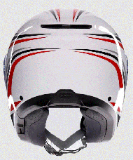Scooter helmet AGV IRIDES TOLOSA BLACK/GREY/RED