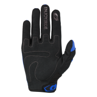 Mănuși de motocross O'NEAL ELEMENT RACEWEAR NEGRU/ALBASTRU V.24