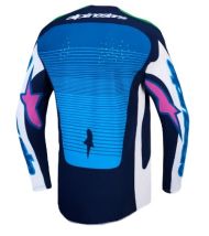 Мотокрос джърси ALPINESTARS TECHSTAR MAVEN WHITE/BL/GN