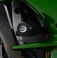 Dopuri de protecție R&G RACING Aero Crash Protectors Negre Kawasaki H2 SX 18-25