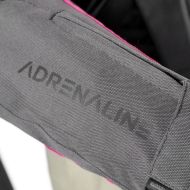 Women's textile motorcycle jacket ADRENALINE LOVE RIDE 2.0 LADY BLACK/PINK/GREY