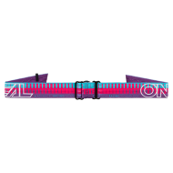 Мотокрос очила O'NEAL B-10 STRIPED PINK/PURPLE - SILVER MIRROR V.26