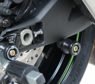 Adaptoare suport R&G RACING Bobbins negre pentru Kawasaki ZX-10R