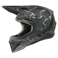 Каска O'NEAL 1SERIES SPLASH BLACK/GRAY V.26