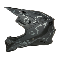 Каска O'NEAL 1SERIES SPLASH BLACK/GRAY V.26