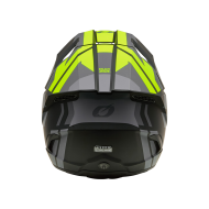 Motocross helmet O'NEAL 3SERIES RIDE BLACK/GRAY/NEON YELLOW V.26