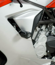 Protecții de protecție R&G RACING Aero Crash Protectors Negre MV Agusta F3 675 11-16 / 800 13-16
