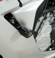 Protecții de protecție R&G RACING Aero Crash Protectors Negre MV Agusta F3 675 11-16 / 800 13-16