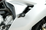 Protecții de protecție R&G RACING Aero Crash Protectors Negre MV Agusta F3 675 11-16 / 800 13-16