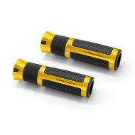 Motorcycle grips BARRACUDA B-LUX RACING GRIPS GOLD