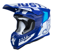 Motocross Helmet Just1 J-22 F Falcon White/Blue
