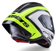 Cască ALPINESTARS Supertech R10 Arius Negru/Argintiu/Galben Fluo
