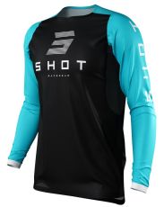Motocross Jersey SHOT Contact Shelly Turquoise