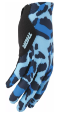 Mănuși motocross THOR SPORTMODE CHEETAH BLUE/MIEZNOAPTE