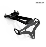 Стойка за номер R&G RACING License Plate Holder Yamaha Tracer 9 25-26