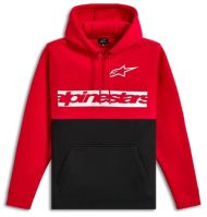 Мото суитшърт ALPINESTARS PO PARALLEL RED/BLACK