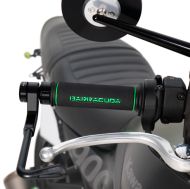 Motorcycle grips BARRACUDA BASIC RACING GRIPS GREEN