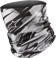 ALPINESTARS NECKTUBE TOWEL BLURRED BK/AN