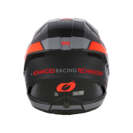 Motocross helmet O'NEAL 3SERIES VISION BLACK/RED/GRAY V.24
