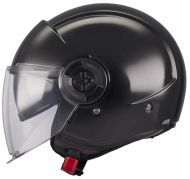 SCOOTER HELMET MT VIALE SV S PURE A1 BLACK GLOSS