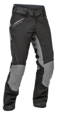 Textile trousers Lindstrands Lofsdalen Black/Steel Gray - Short