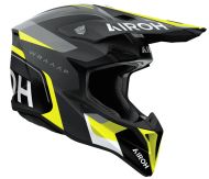 Мотокрос каска AIROH WRAAAP Conquer Yellow Matt