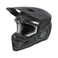 Motocross helmet O'NEAL 3SERIES SOLID BLACK V.24