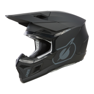 Motocross helmet O'NEAL 3SERIES SOLID BLACK V.24