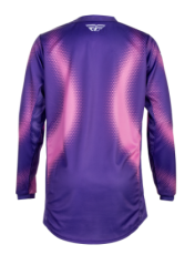 Детска мотокрос блуза FLY RACING Kinetic Torch Purple/Pink