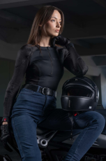 Women's protective bodysuit PANDO MOTO - SHELL WW BLACK 02