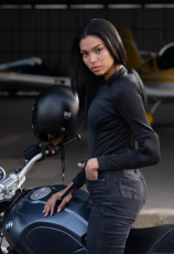 Women's protective bodysuit PANDO MOTO - SHELL WW BLACK 02