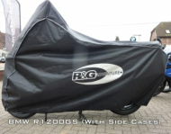 Motorcycle cover R&G Racing Outdoor Protective Cover Adventure Silver - Moto / Scooter - Universal
