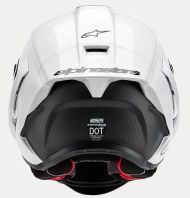 Casca ALPINESTARS Supertech R10 alb/negru plat