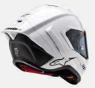Casca ALPINESTARS Supertech R10 alb/negru plat
