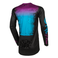 Мотокрос блуза O'NEAL MAYHEM SCARZ BLACK/BLUE V.24