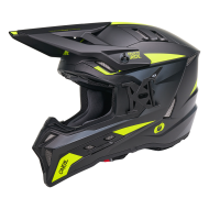 Ендуро каска O'NEAL EX-SRS MAGMA BLACK/NEON YELLOW V.27