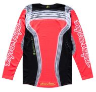 Детско мотокрос джърси TROY LEE DESIGNS SE PRO Stripes Jersey - Infra Red/Black