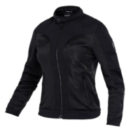 Women's textile jacket JOHN DOE AERO MESH BLACK