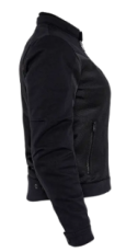 Women's textile jacket JOHN DOE AERO MESH BLACK