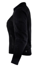 Women's textile jacket JOHN DOE AERO MESH BLACK