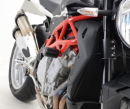 Краш тапи R&G RACING Aero Crash Protectors Black MV Agusta Brutale 1090 12-17