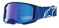 Children's Motocross Goggles ALPINESTARS VISION VESTA BLITHE BLUE/WH MIRR-BLUE