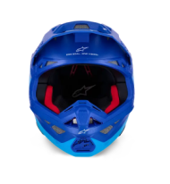 Κράνος Motocross ALPINESTARS S-M10 FLOOD ΜΠΛΕ/ΜΑΥΡΟ-ΚΑΡΒΟΥΝΟ