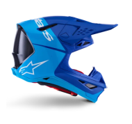 Κράνος Motocross ALPINESTARS S-M10 FLOOD ΜΠΛΕ/ΜΑΥΡΟ-ΚΑΡΒΟΥΝΟ