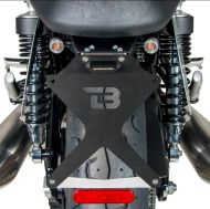 Indicatoare LED pentru motociclete BARRACUDA S-LED 3 B-LUX NEGRU