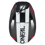 Motocross helmet O'NEAL 3SERIES HEXX BLACK/WHITE/RED V.24